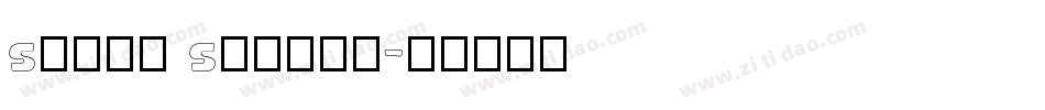 Sweet Summer字体转换